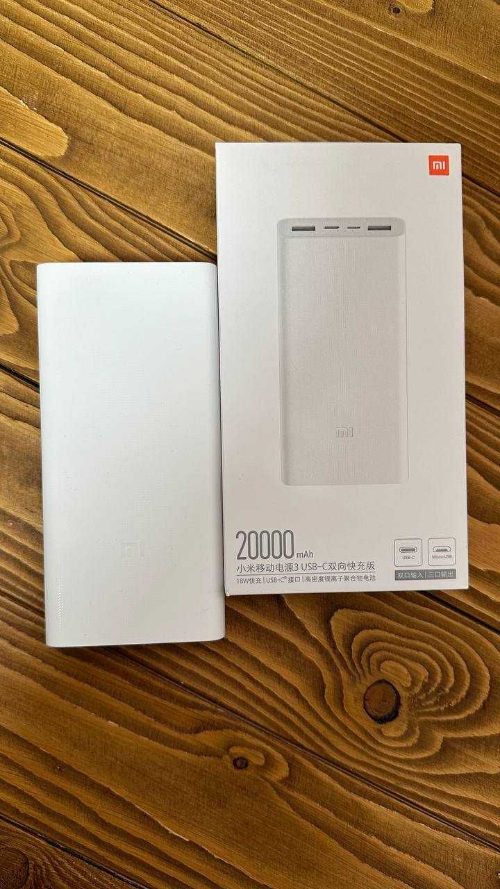 Power Bank 20000 mAh Xiaomi 3 18W Fast Charge