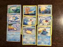 Karty pokemon oryginalne zestaw Spheal Sealeo Walrein