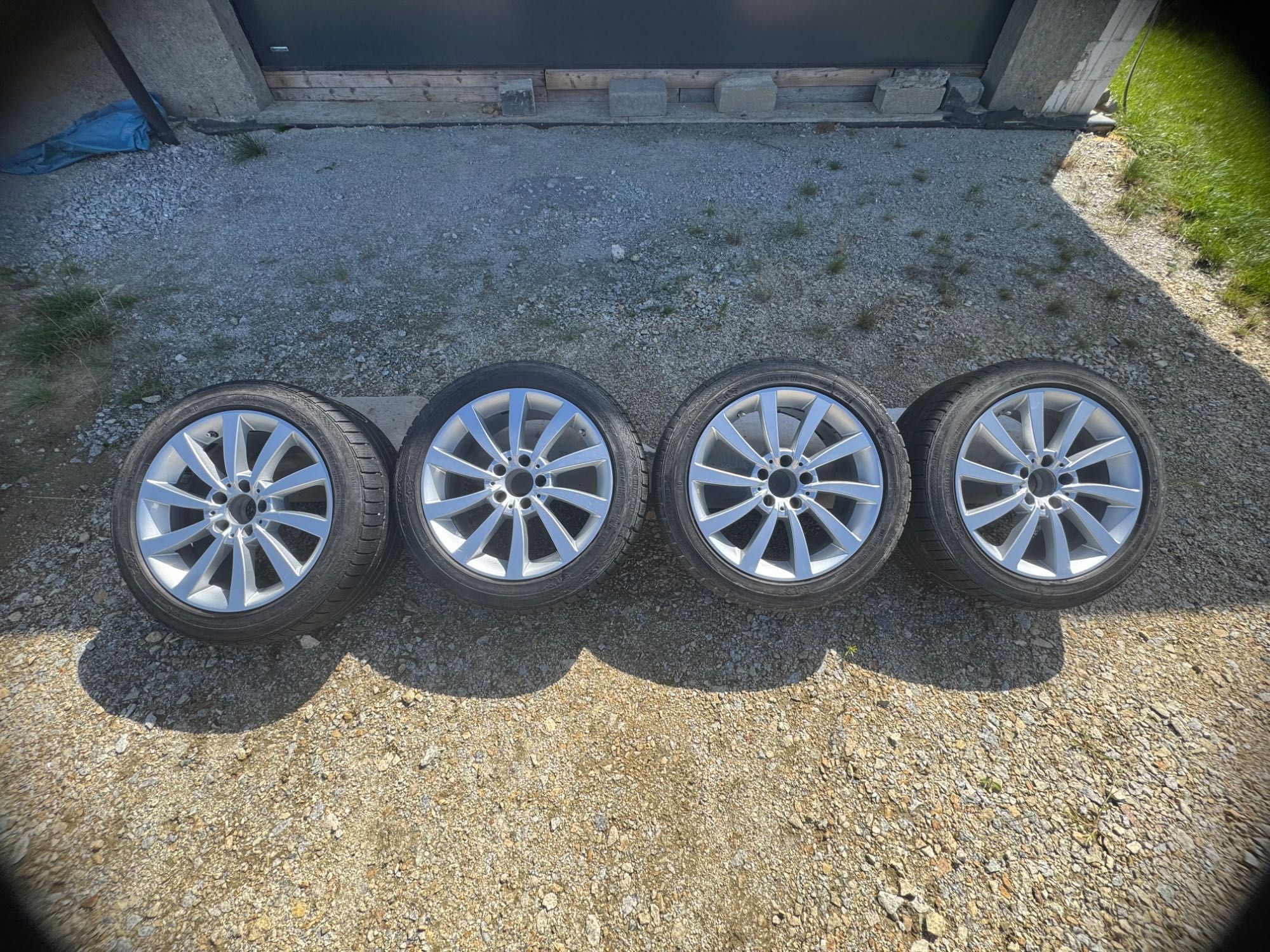 Mercedes felgi komplet oryginał 245/45 R17
