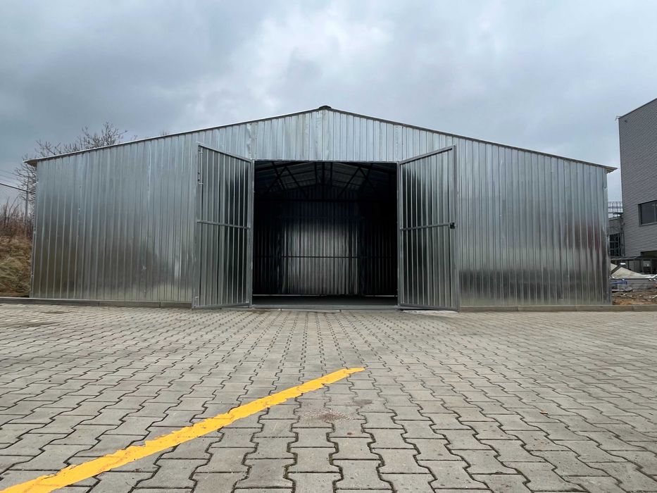 Garaż blaszany blaszak ocynkowany 5x6 PRODUCENT różne wymiary 48