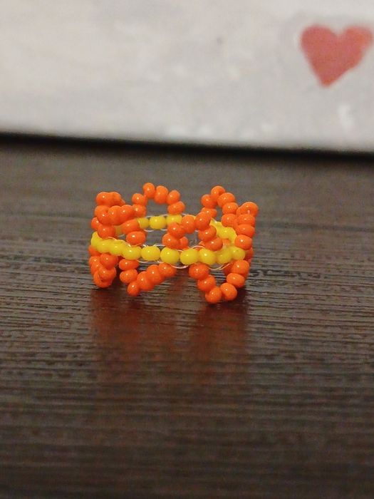 Каблучка з бісеру