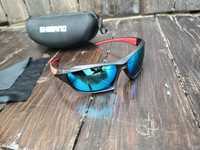 Фірмові нові сонцезахисні окуляри SHIMANO UV400 спортивні очки + чохол