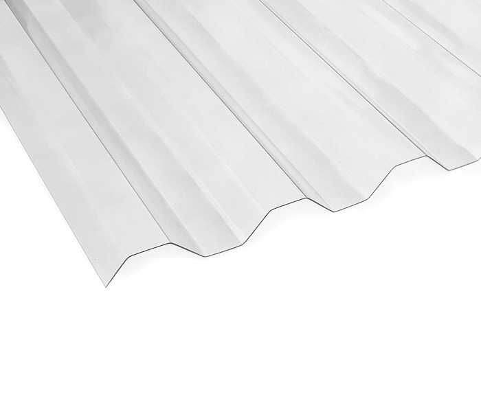 Pokrycie dachu płyta trapezowa poliwęglan transparentna 3 m