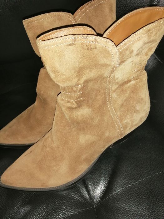 GINO ROSSI botki skórzane  r 39