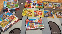 Puzzle duże zestawy jak NOWE