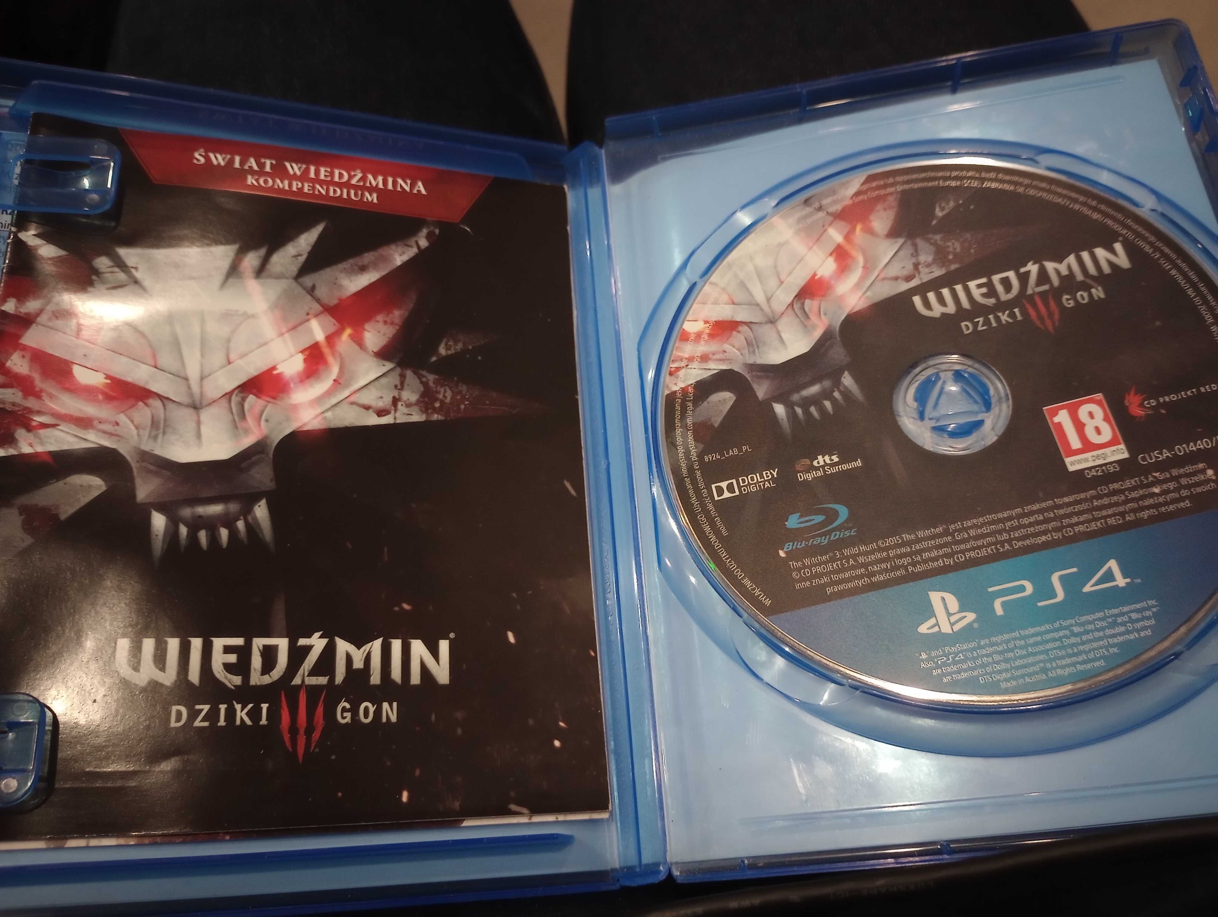 PS4 Wiedźmin Dziki Gon PlayStation 4 pl