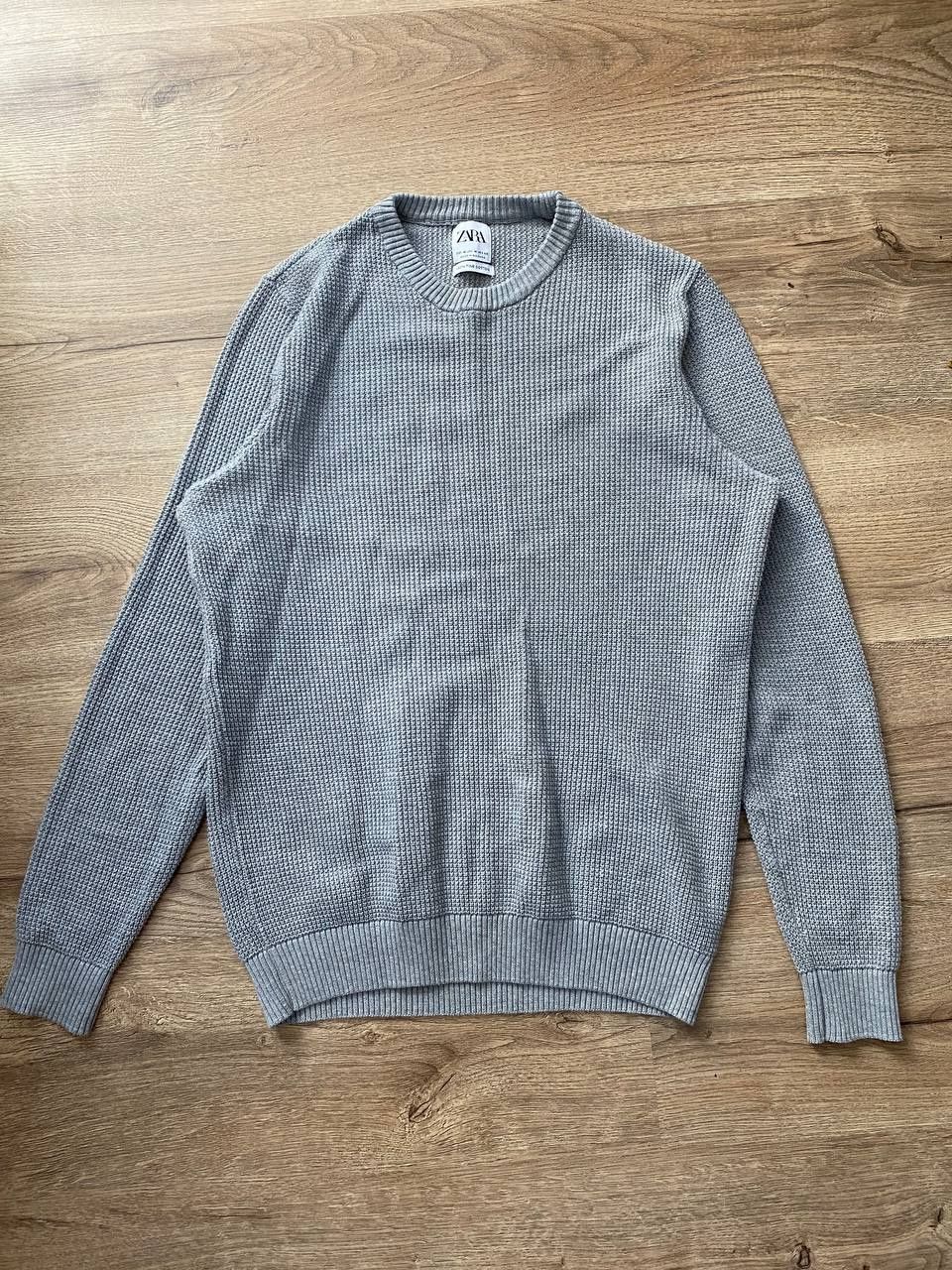 Світер zara сірий