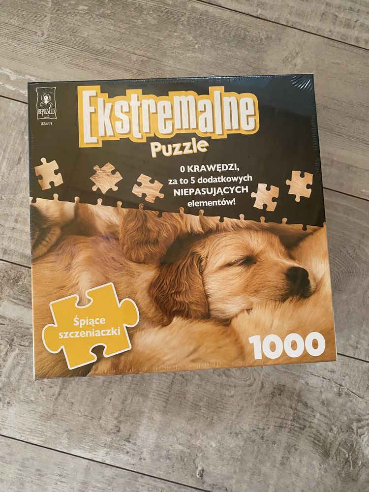 nowe puzzle szczeniaczki