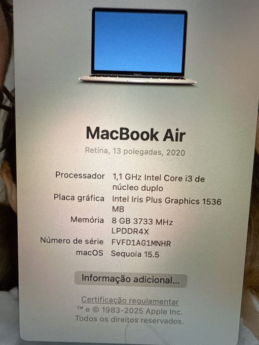 Vendo macbook air apple 13 polegadas