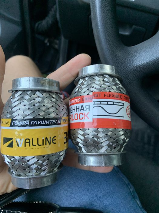 Гофра глушника нова