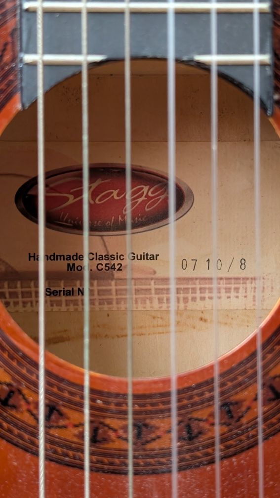 Gitara klasyczna Stagg C542 – jak nowa! Idealna dla początkujących