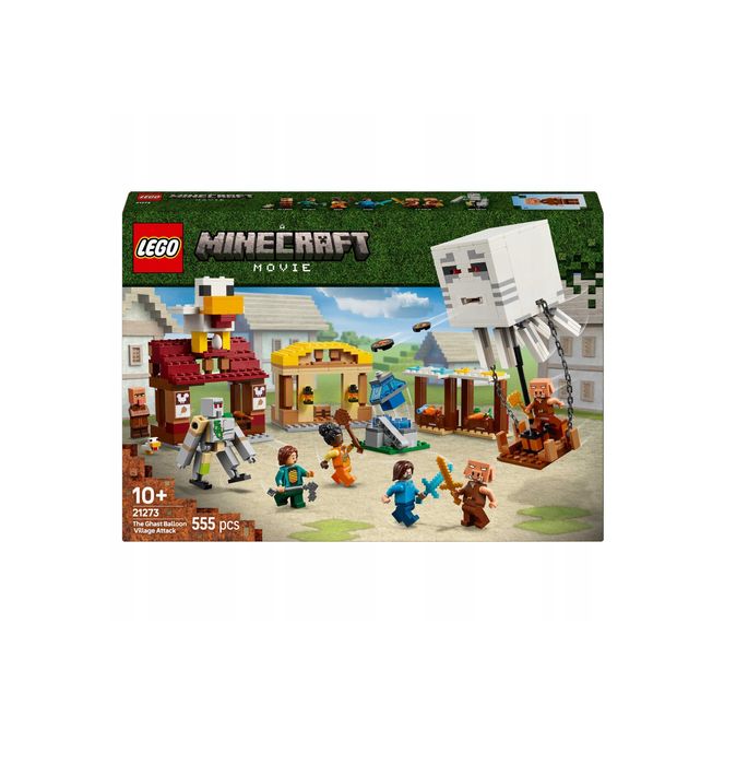 Lego a Minecraft Movie 21273 Atak Balonowego Ghasta Na Wioskę *NOWE*