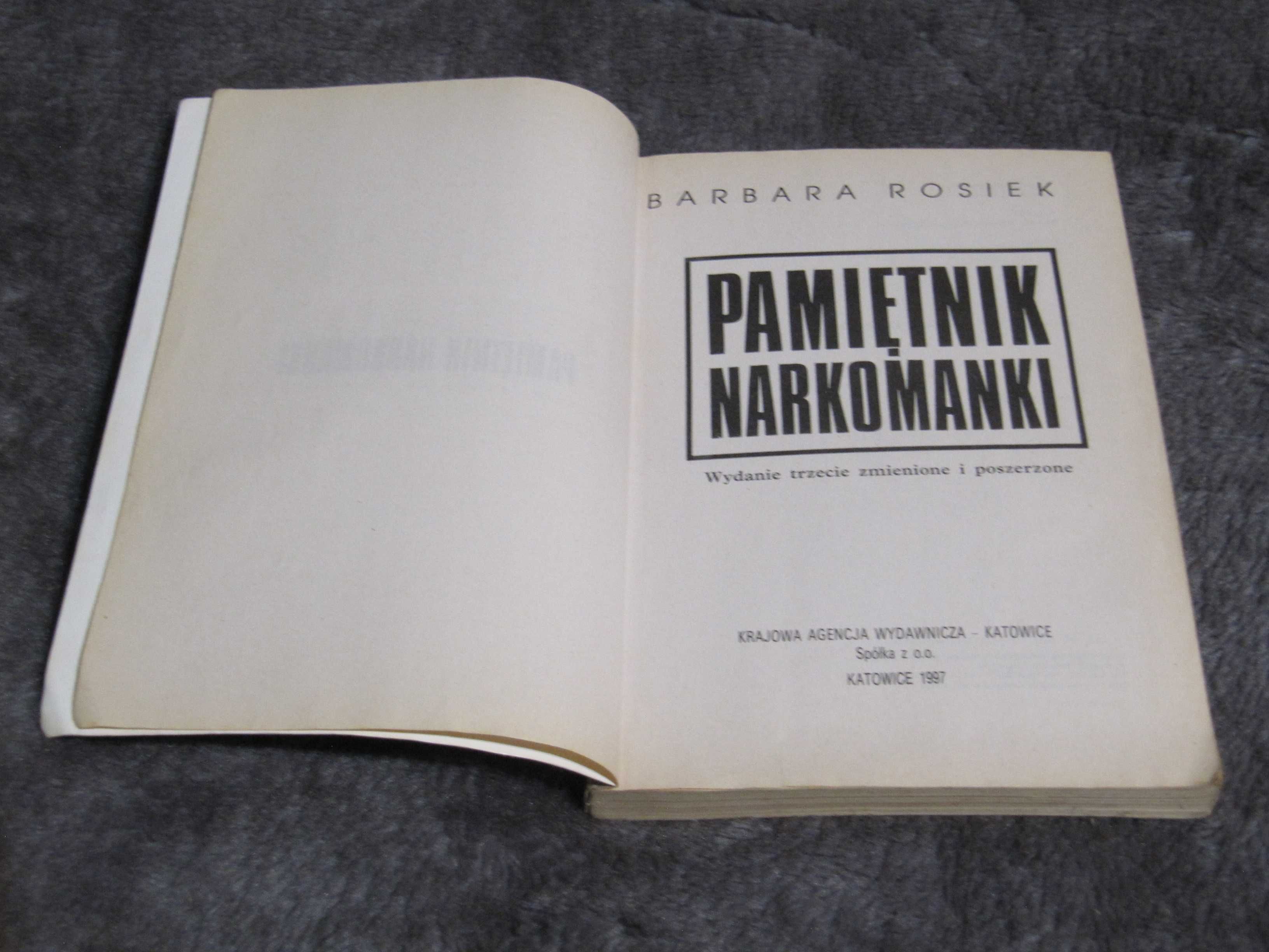 Książka Pamiętnik Narkomanki - Możliwość zmiany na kup i wysyłki