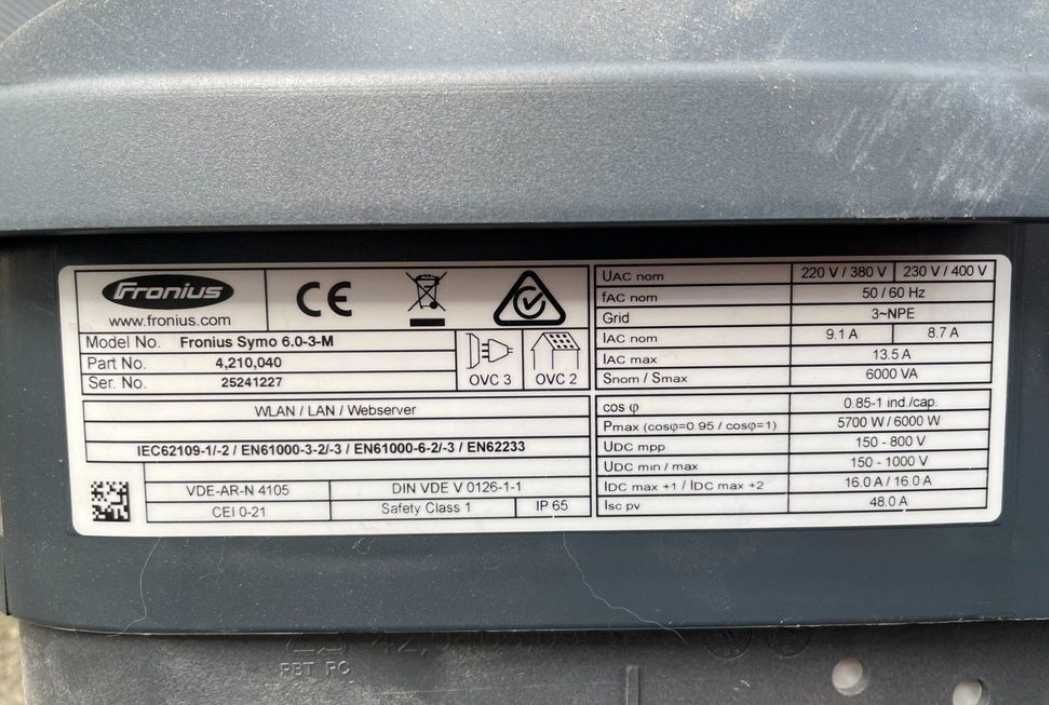 Falownik Fronius 6.0-3-M