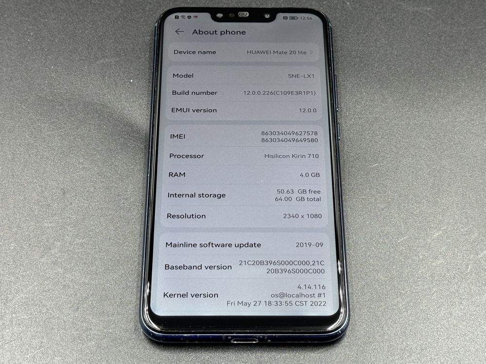 Huawei Mate 20 lite - tanio - faktura VAT 23%