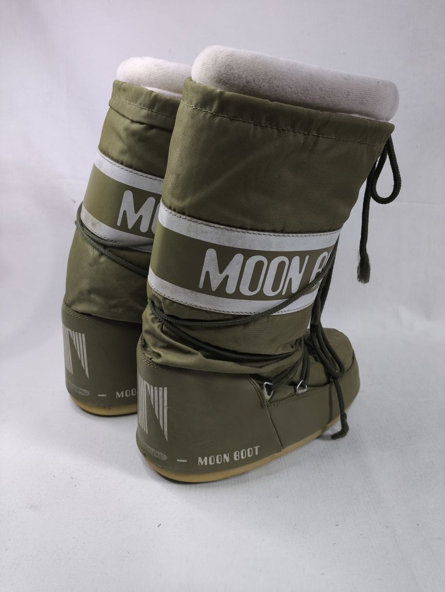 Moon Boot Wysokie Orginalne Buty Śniegowce rozmiar  39-41 kaki