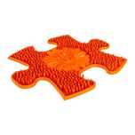Mata sensoryczna Puzzle Muffik MINI Łąka Kwiatek Soft Pomarańczowy