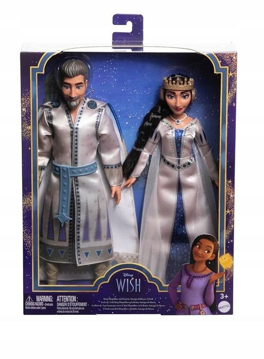 disney wish życzenie lalka król magnifico i królowa amaya von rosas