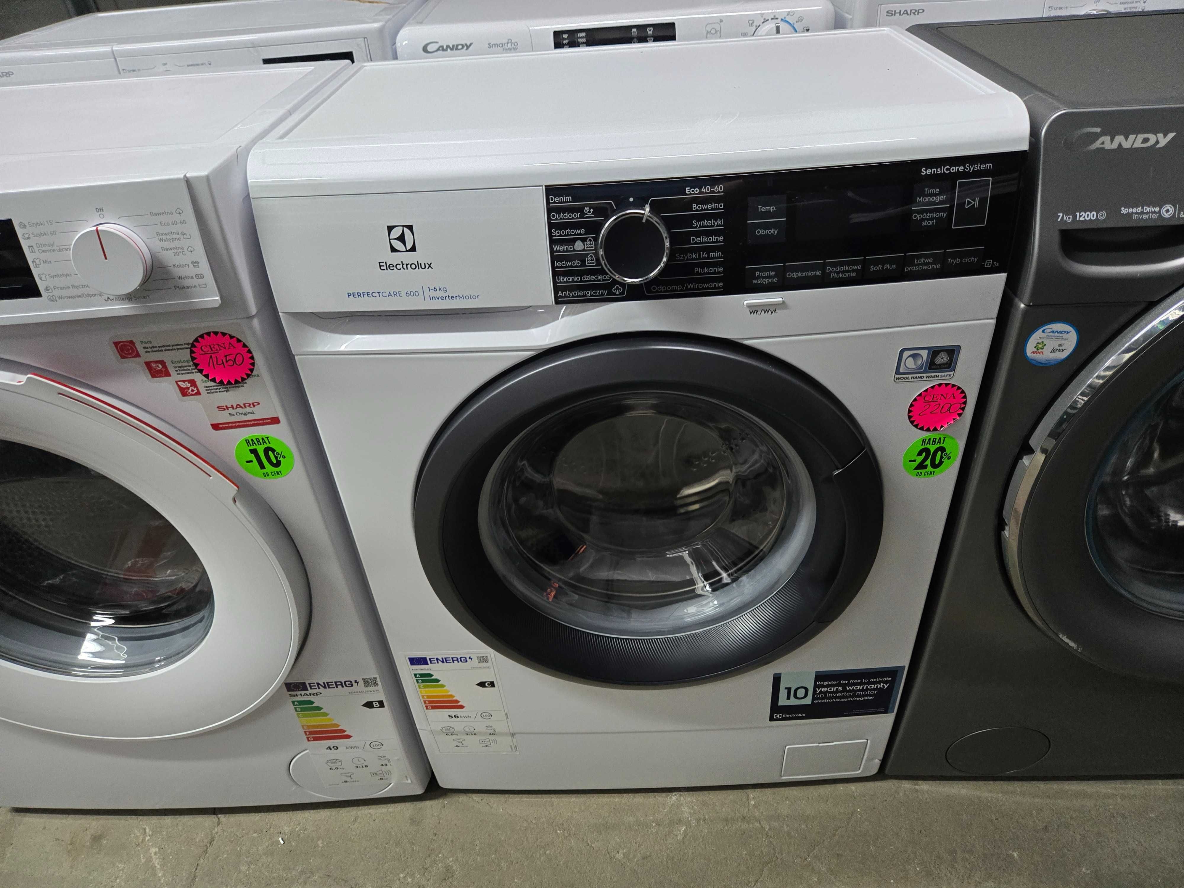 JANKI AGD Pralka Electrolux EW6SN226SPI  superslim