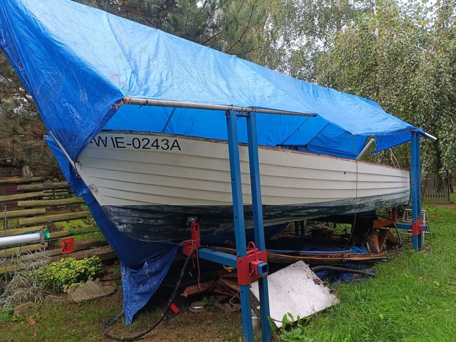 Łódź kadlub laminat hallberg rosa