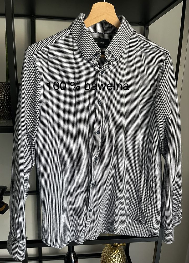 Koszula męska w pepitkę Reserved