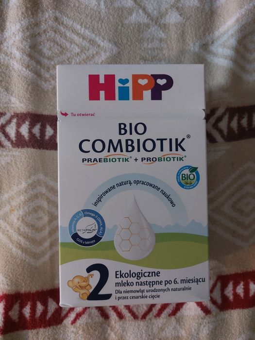 HIPP 2 ekologiczne mleko następne po 6 miesiącu