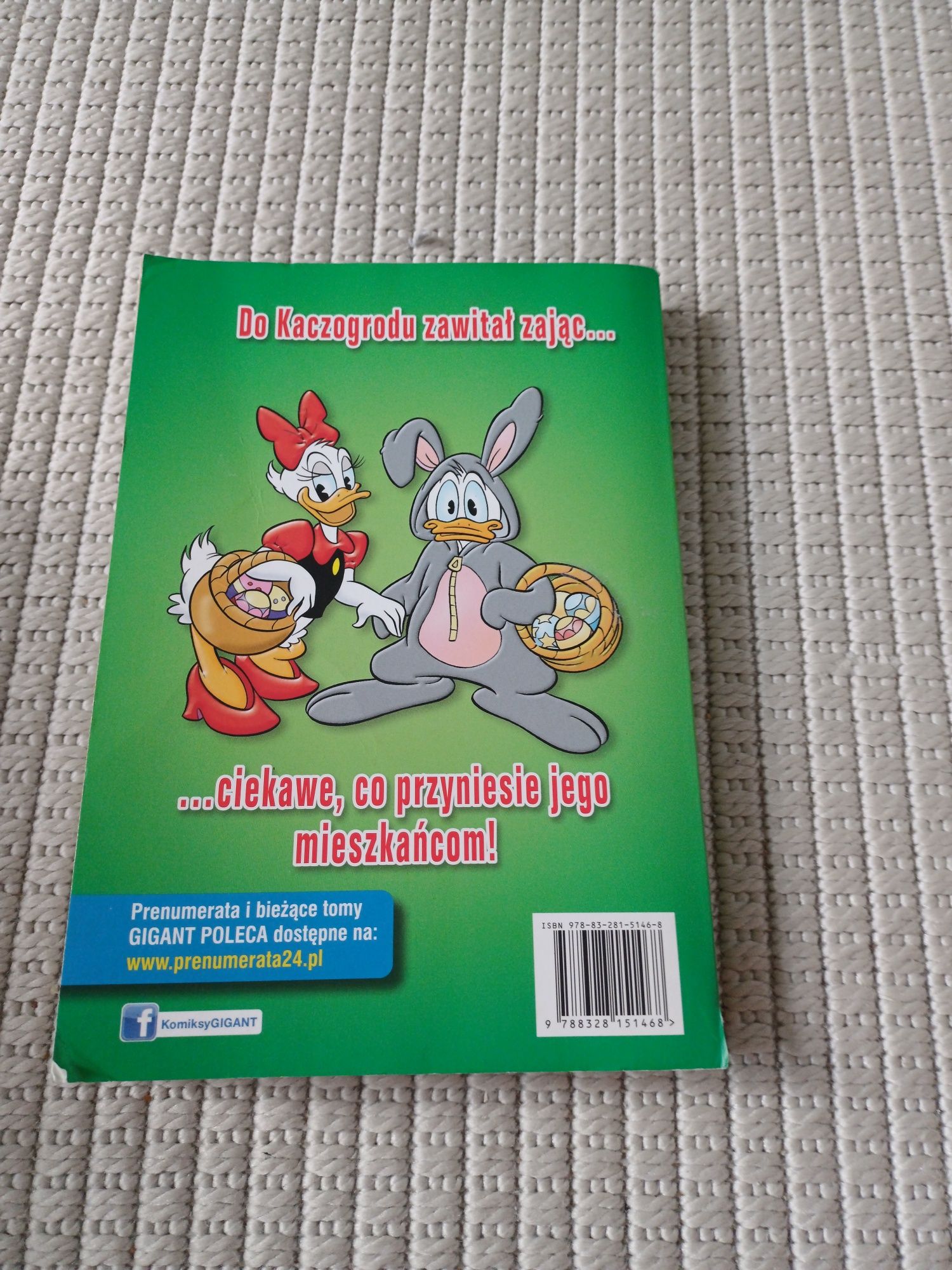 Komiks kaczora donalda"wesołego jajka"