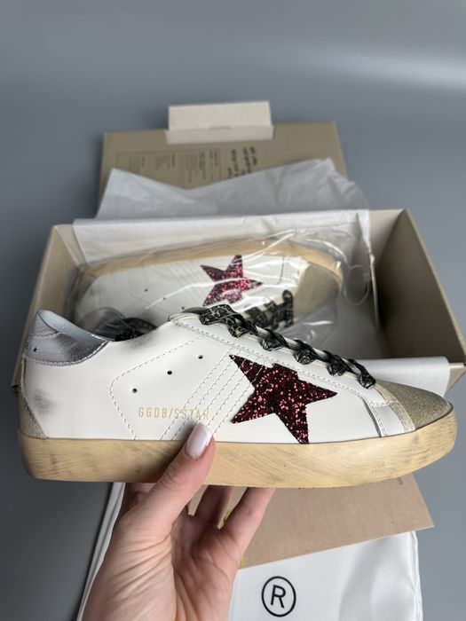 Класні кеди   Шкіряні Golden Goose ggdb