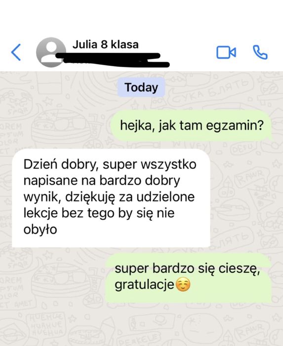 Korepetycje j. angielski