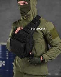 Військова тактична сумка рюкзак зсу на плече тактическая edc m tac