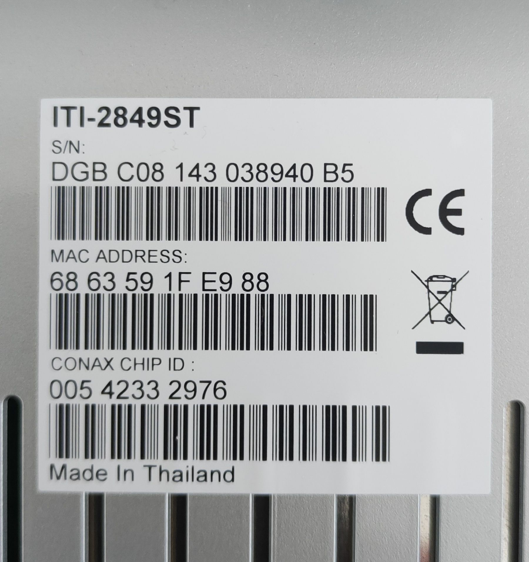 Dekoder na karte Cyfra NC+, model ITI-2849ST, do naprawy