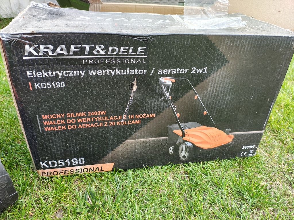 Aerator/wertykulator 3W1 2400W 32cm KD5190 elektryczny