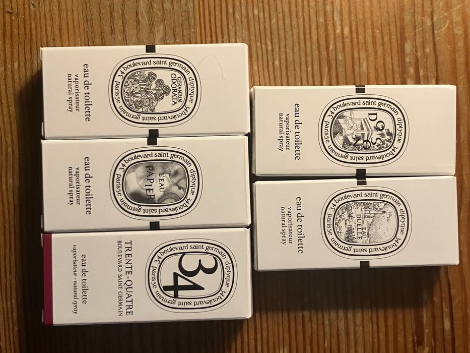 Diptyque zestaw zapachow