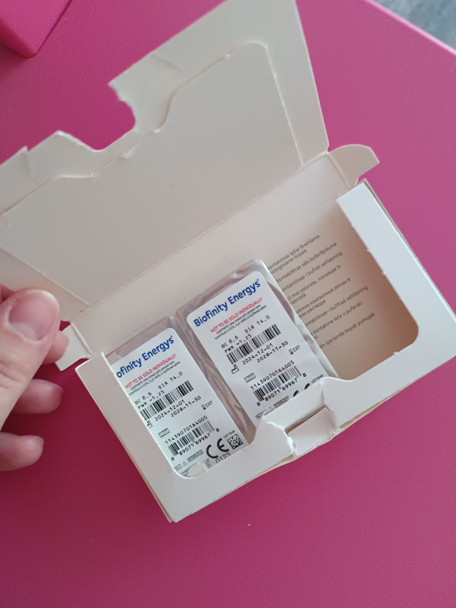 Biofinity Energys soczewki miesięczne
