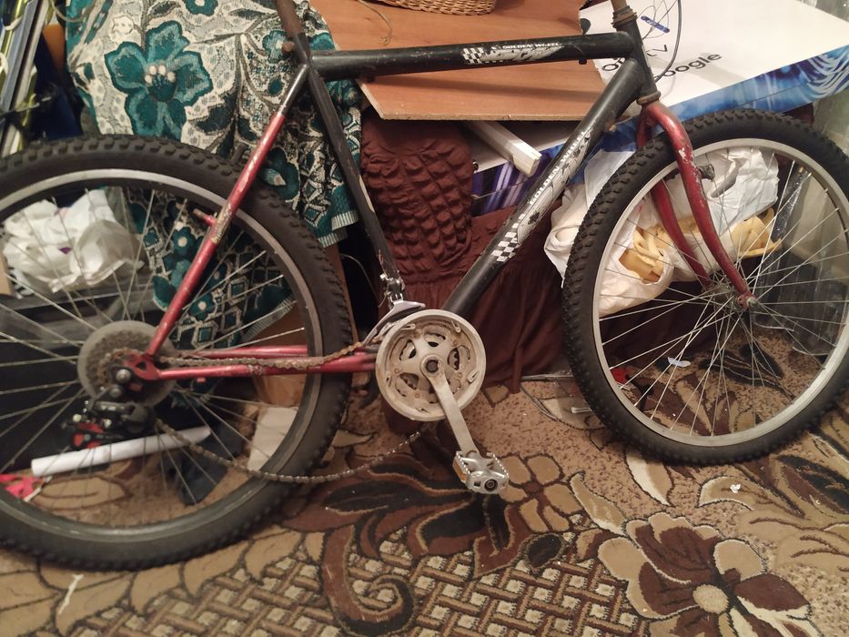 Рама с вилкой под 26. Колеса