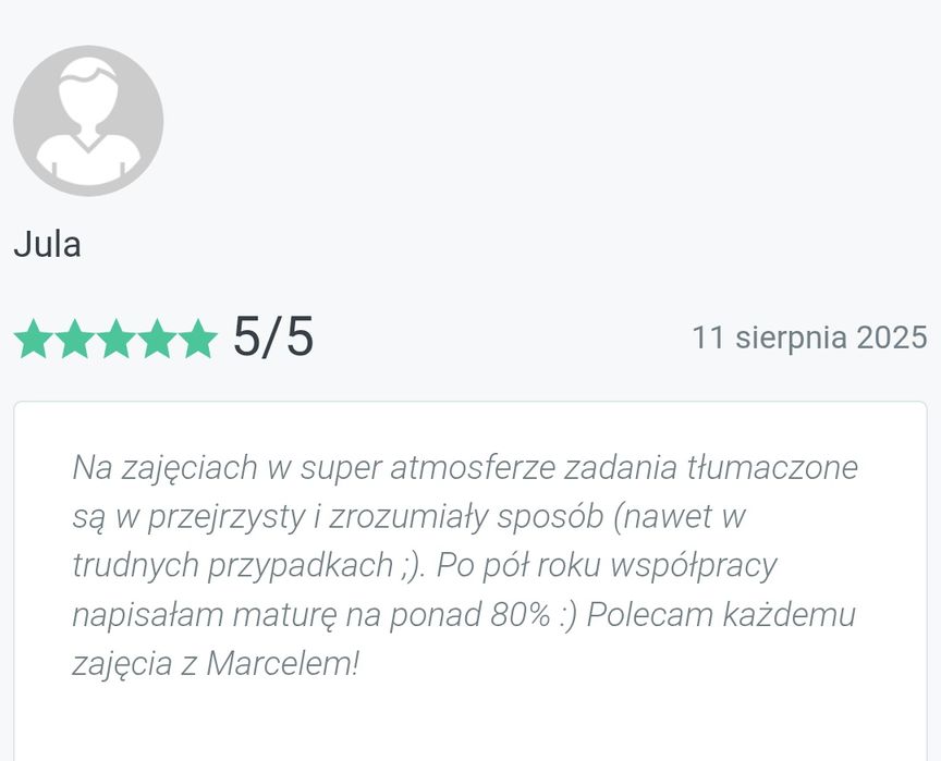Korepetycje matematyka [Matura, Liceum, Studia] online i stacjonarnie