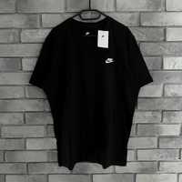 Koszulka t-shirt nike haft logo tee swoosh czarna black air tech