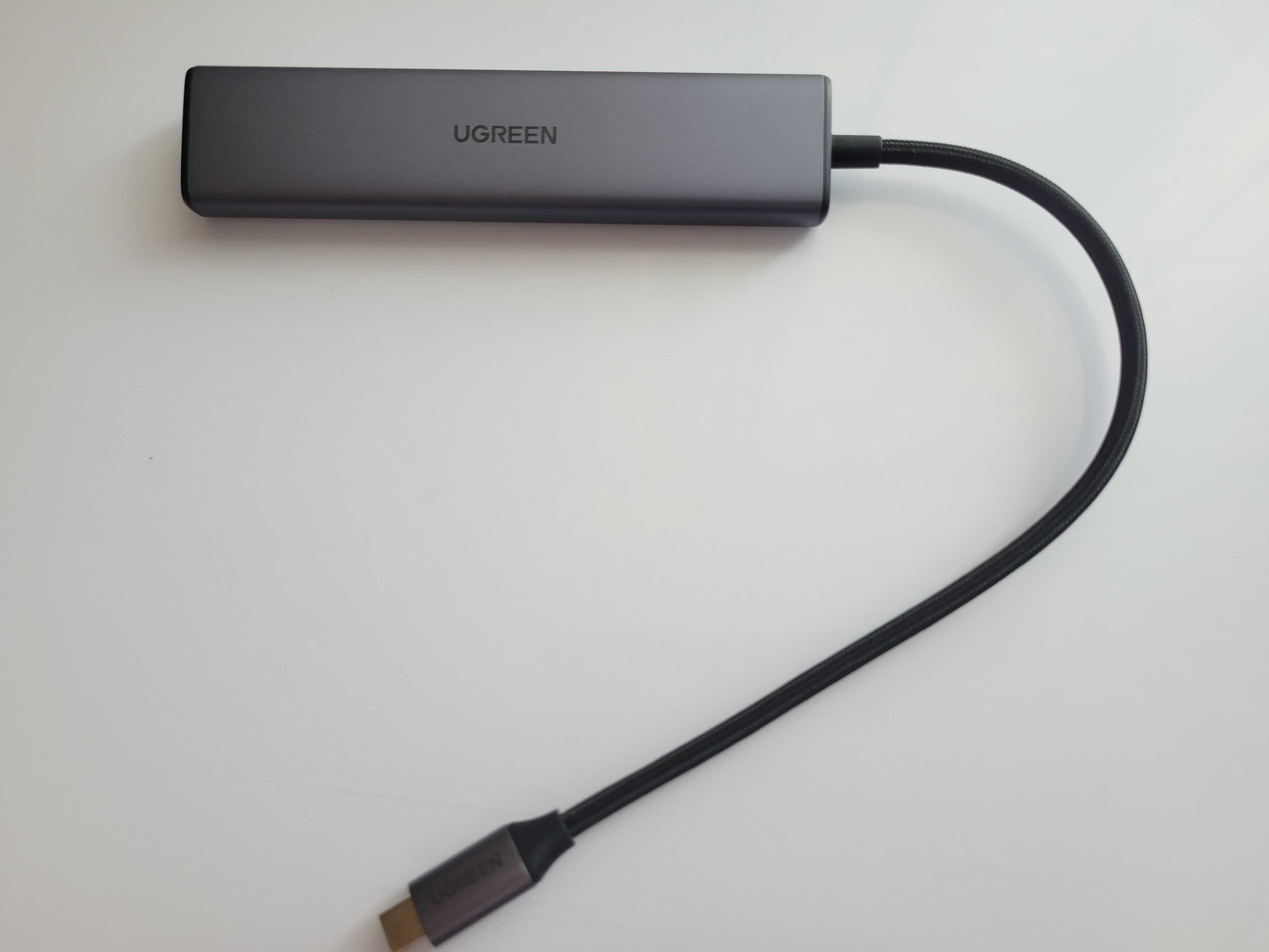 Adapter HUB UGREEN CM478 USB-C do HDMI, USB-A 3.0, 2x USB-A 2.0, PD