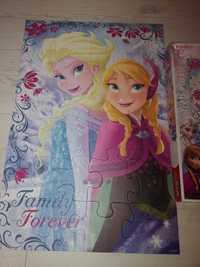 Puzzle Disney Frozen Kraina Lodu Elsa i Anna Trefl 24części
