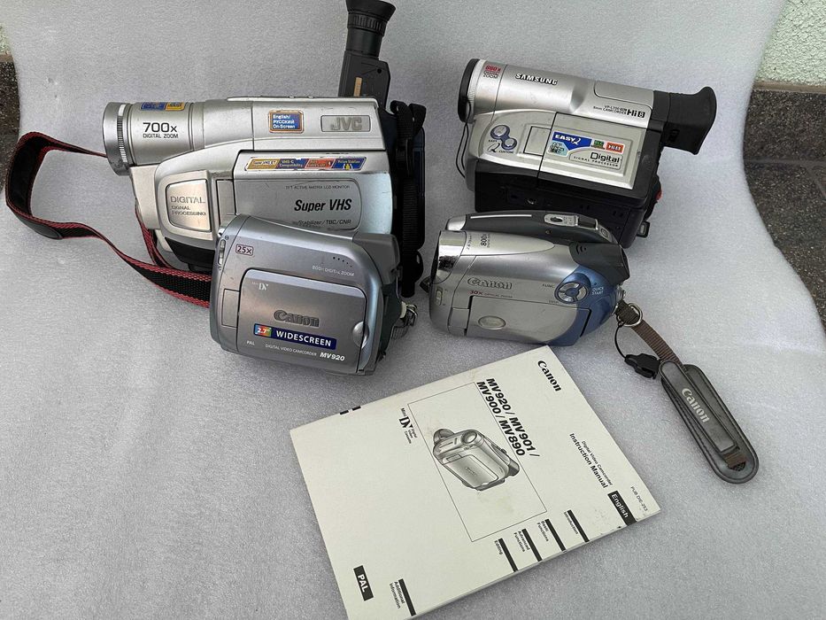 Видеокамеры  cannon и другие 1400 за все