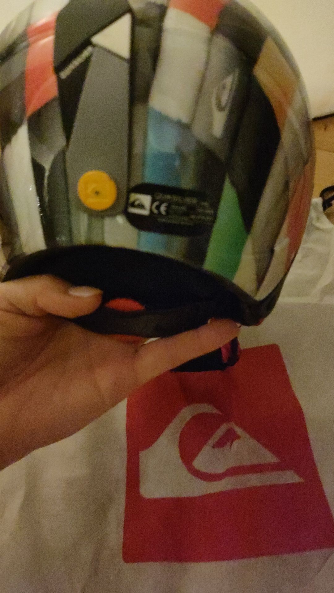 Kask i gogle Quiksilver super stan