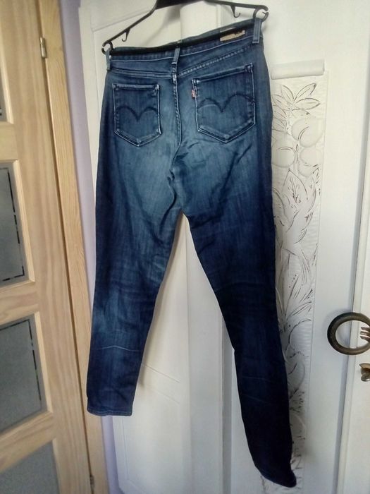 Levis spodnie dżinsowe damskie Demi curve 6/28 L jeansy skinny