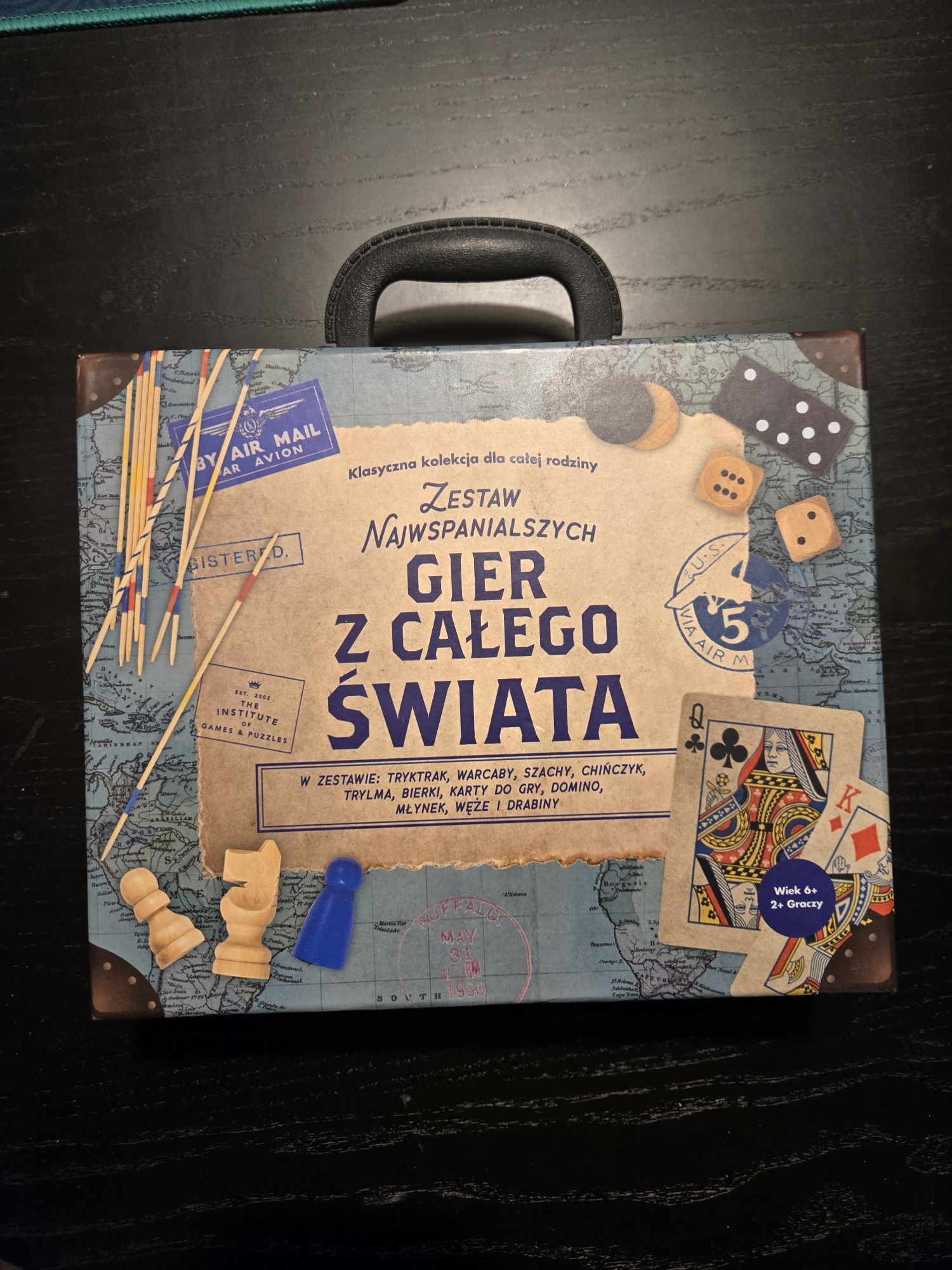 Zestaw najwspanialszych gier z całego świata  gra planszowa nowa