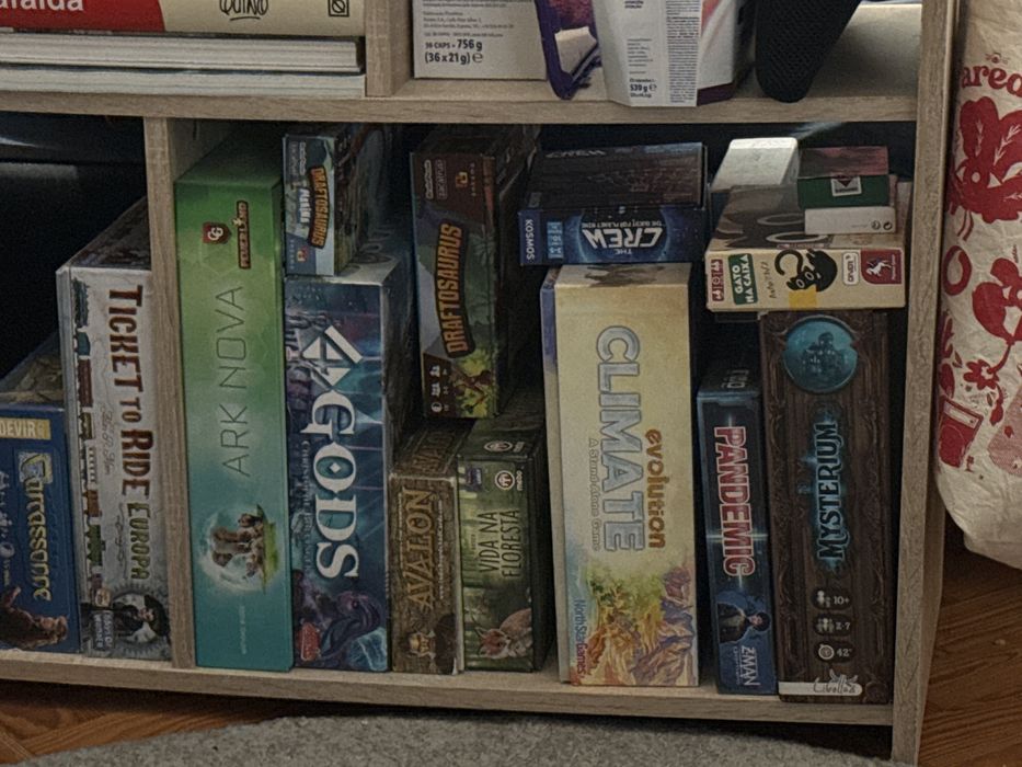 Boardgames - Mysterium, Vida na Floresta, Climate Evolution, Vida
