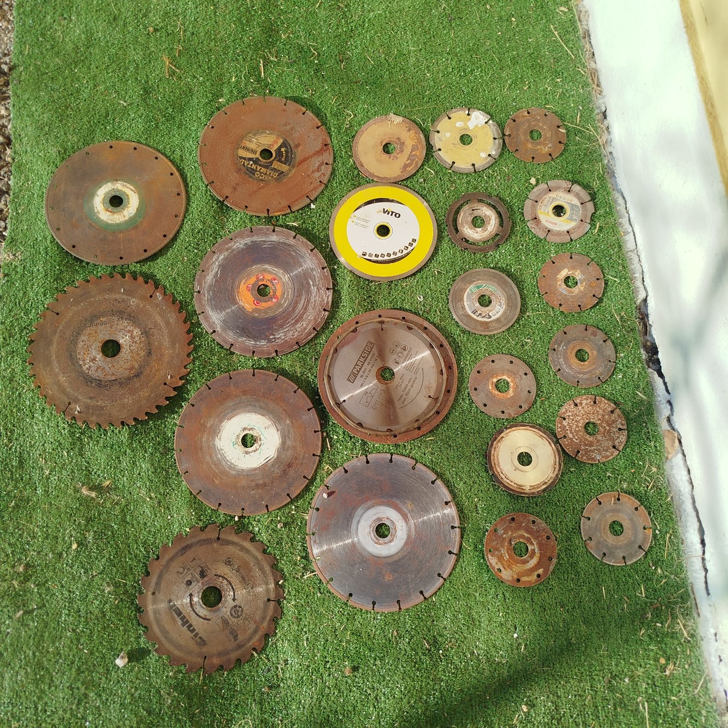 Discos de Corte (Pedra, mosaico, betão, madeira, etc)