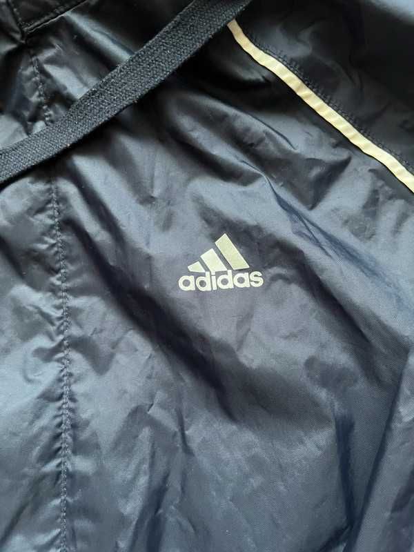 Kurtka męska przeciwdeszczowa cienka adidas składana jesienna wiosenna