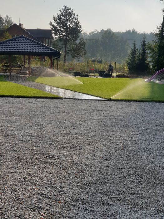 Usługi ogrodnicze,zakładanie trawników,glebogryzarka separacyjna