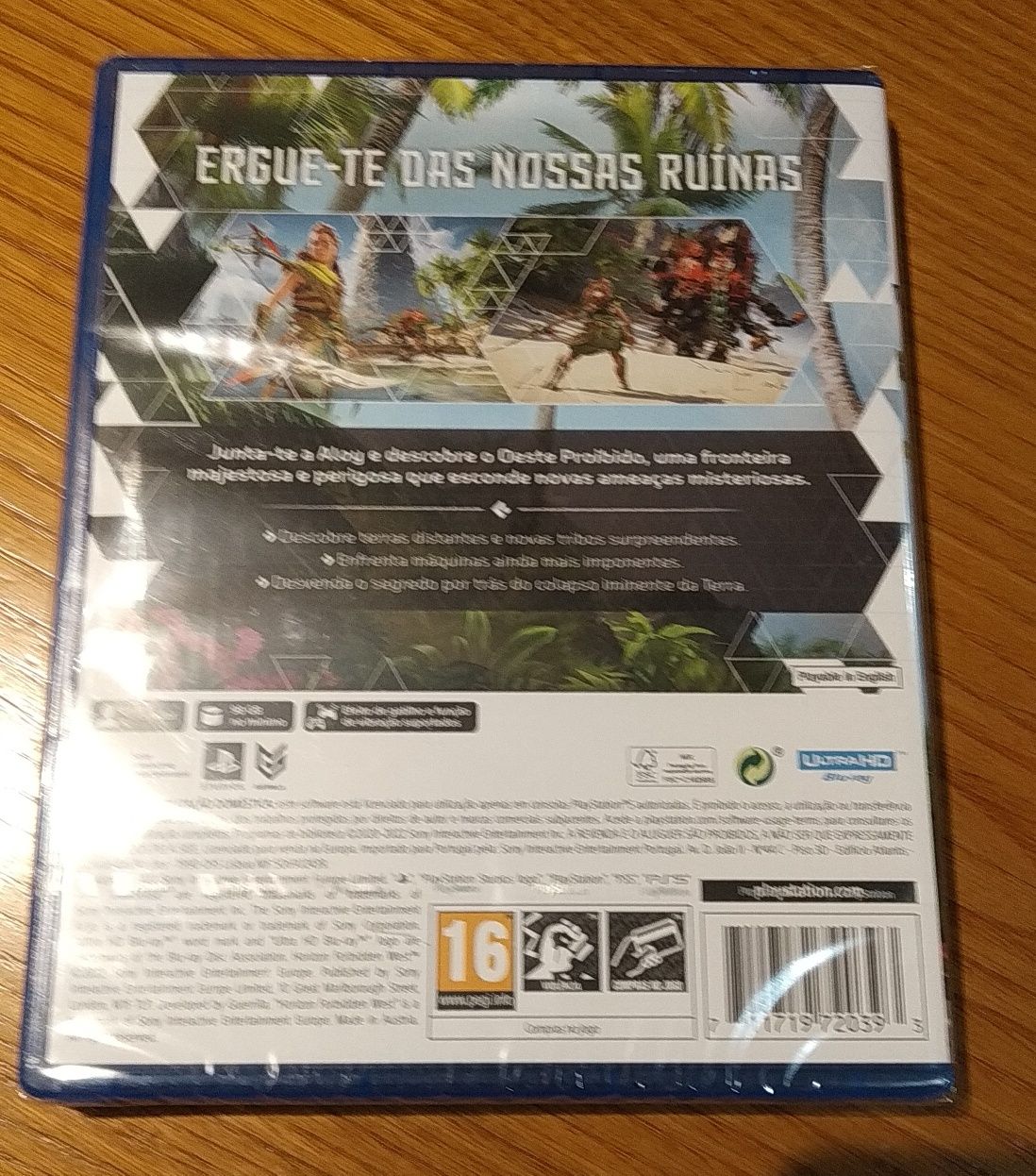 Horizon Forbidden west, novo para PS5