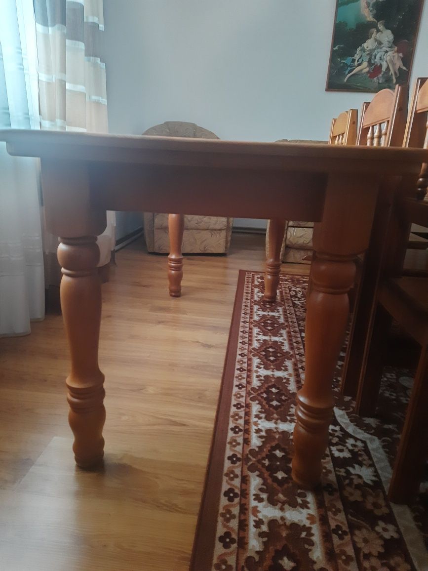 Стіл з масиву ,бук..