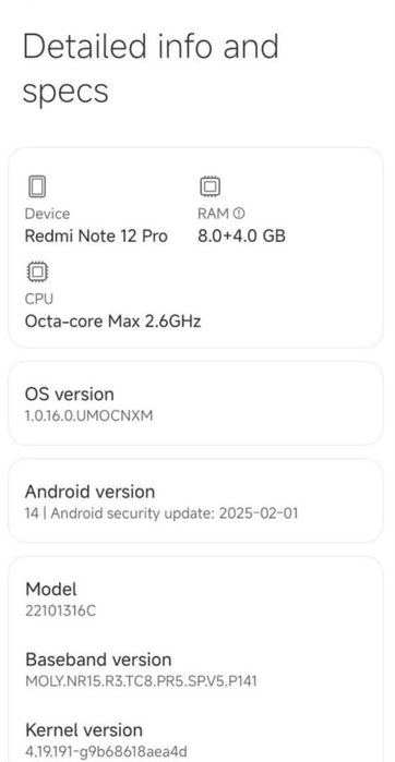 Redmi note 12 pro 8/128 gb | Все працює